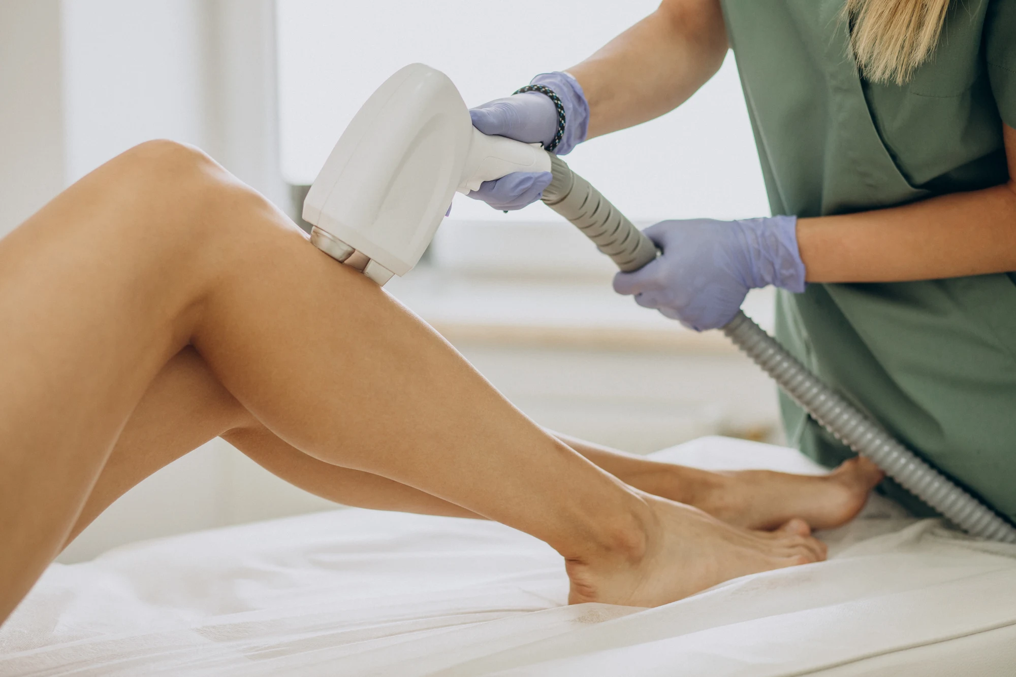 Épilation laser des jambes